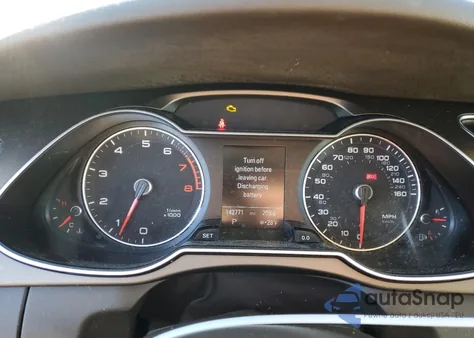 2013 Audi A4 Premium Plus from USA, damaged, VIN WAUFFAFL8DN043684